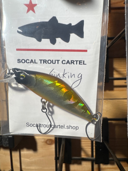 4g 2” Shiner Minnow Mini Crank Sinking
