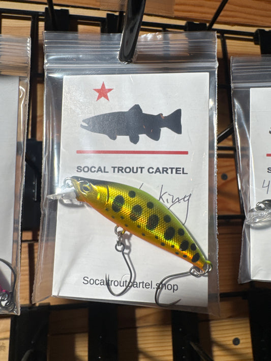 4g 2” Golden trout Mini Crank Sinking