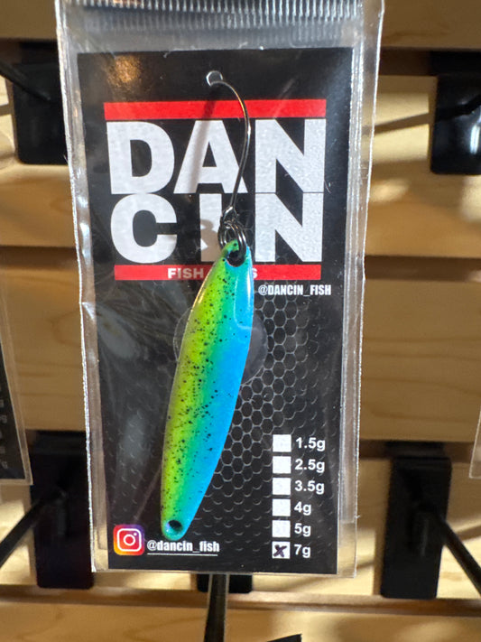 Dancin Spoons 7g blue/green pink