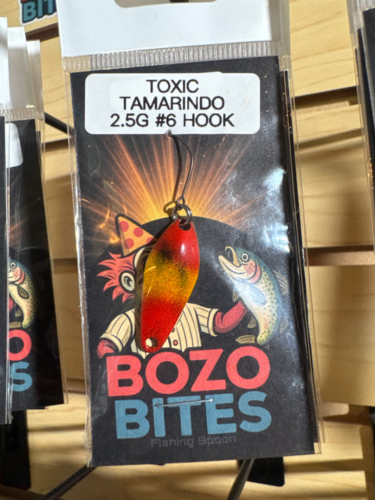 Bozo Bites spoons toxic tamarindo