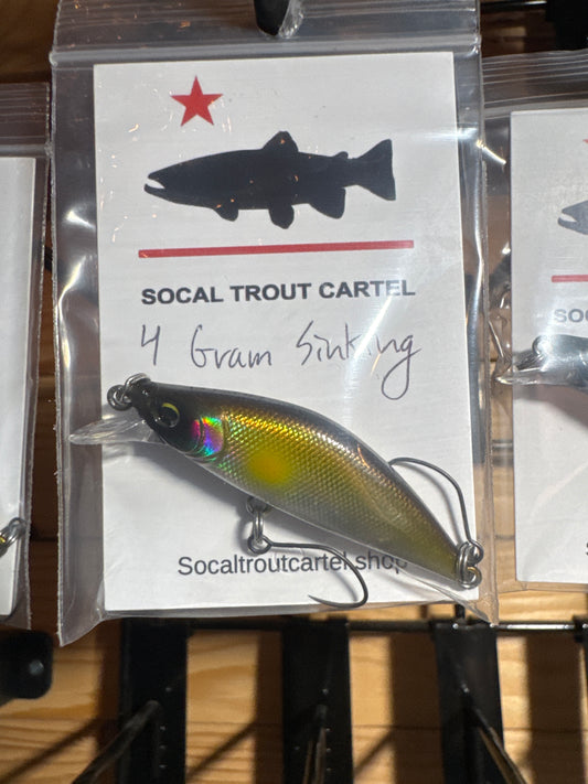 4g 2” Tui Chub Mini Crank Sinking