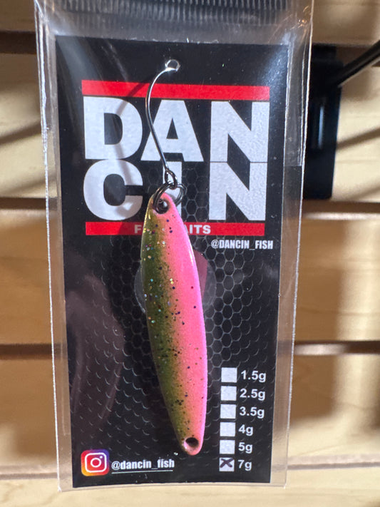 Dancin Spoons 7g green/pink white