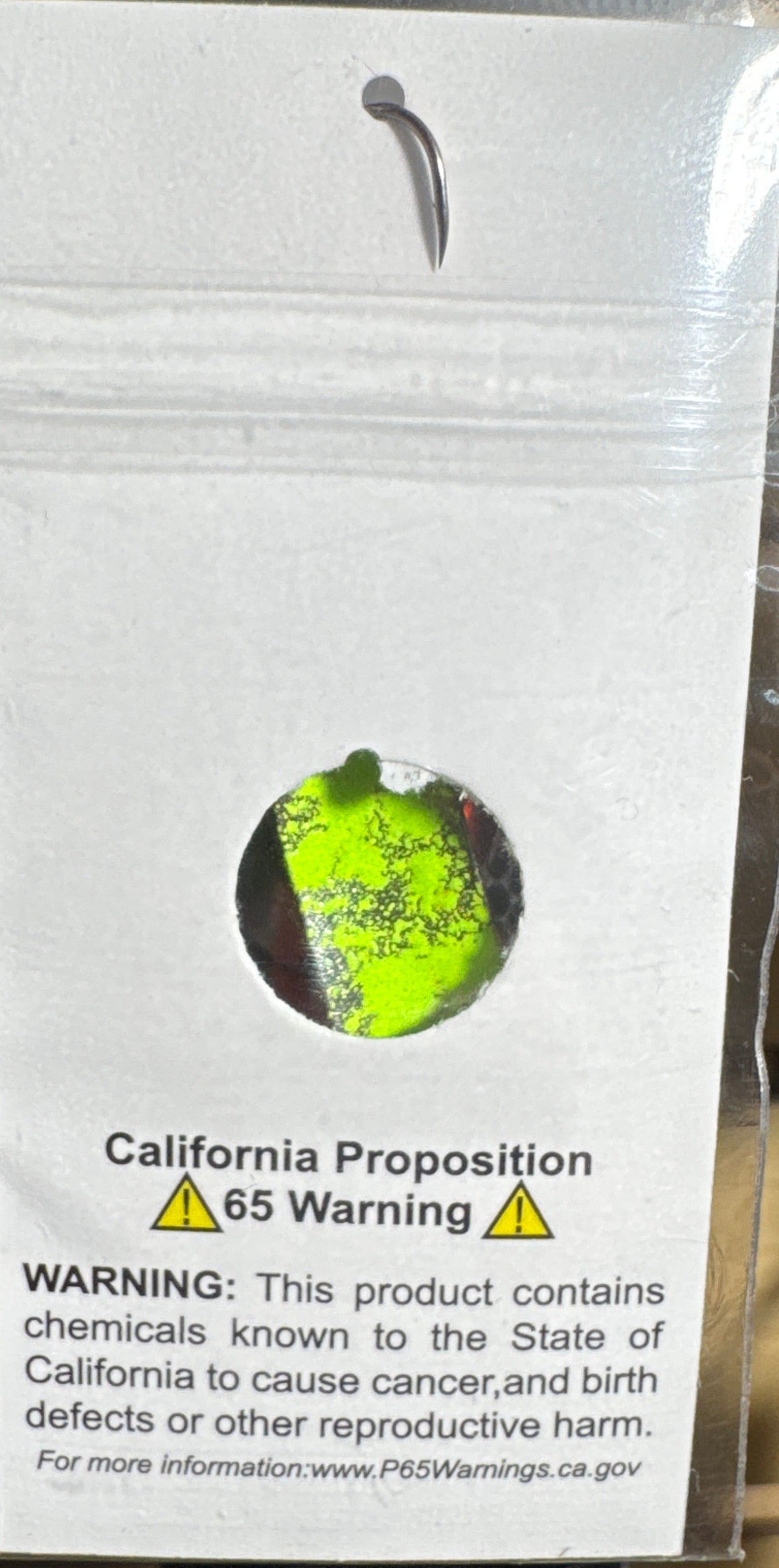 Dancin Spoon Orange/green with Purple flake Neon Green splatter on back 7 gram