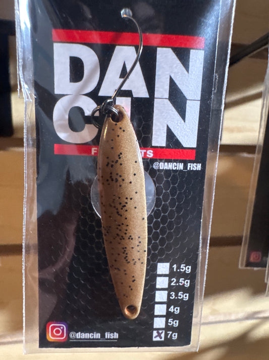 Dancin Spoons 7g dark brown/brown orange