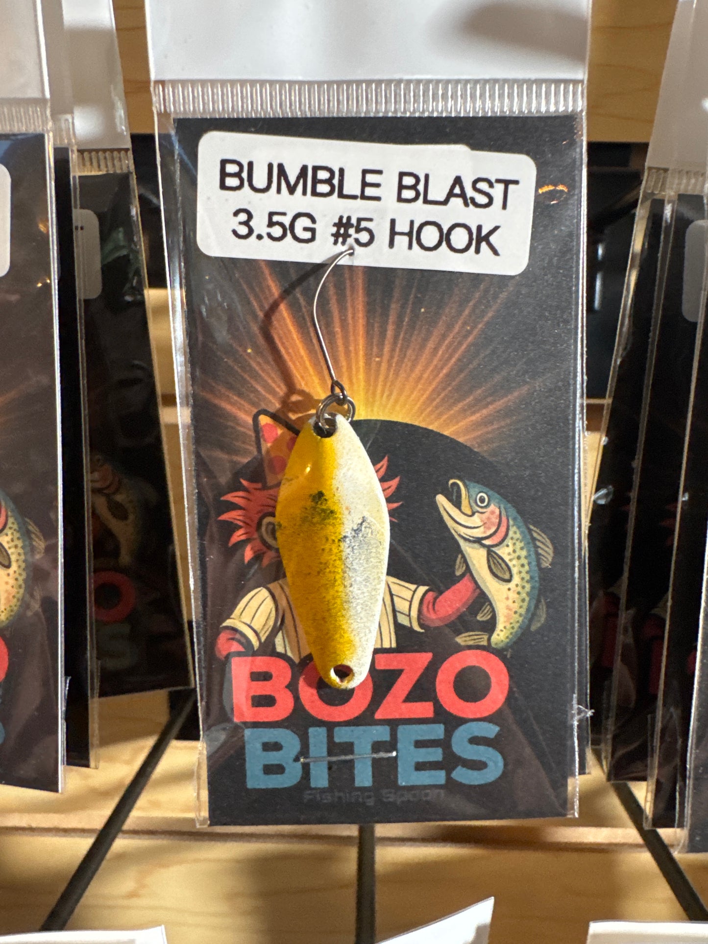 Bozo Bites Bumble Blast spoon