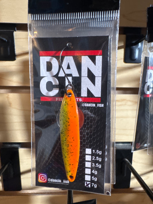 Dancin Spoons 7g green/orange pink