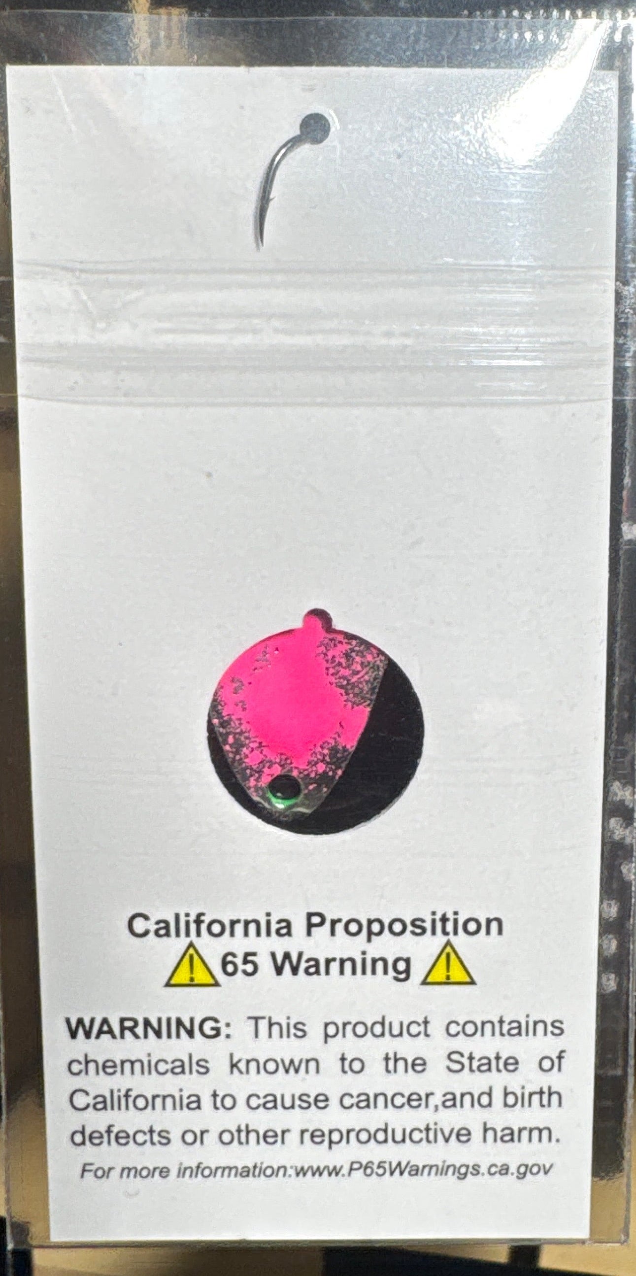 Dancin Spoon Light Green/Bright Orange Pink splatter on back 2 gram