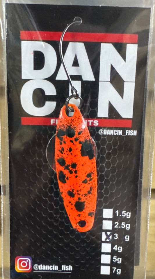 Dancin Orange top/green bottom 3 gram