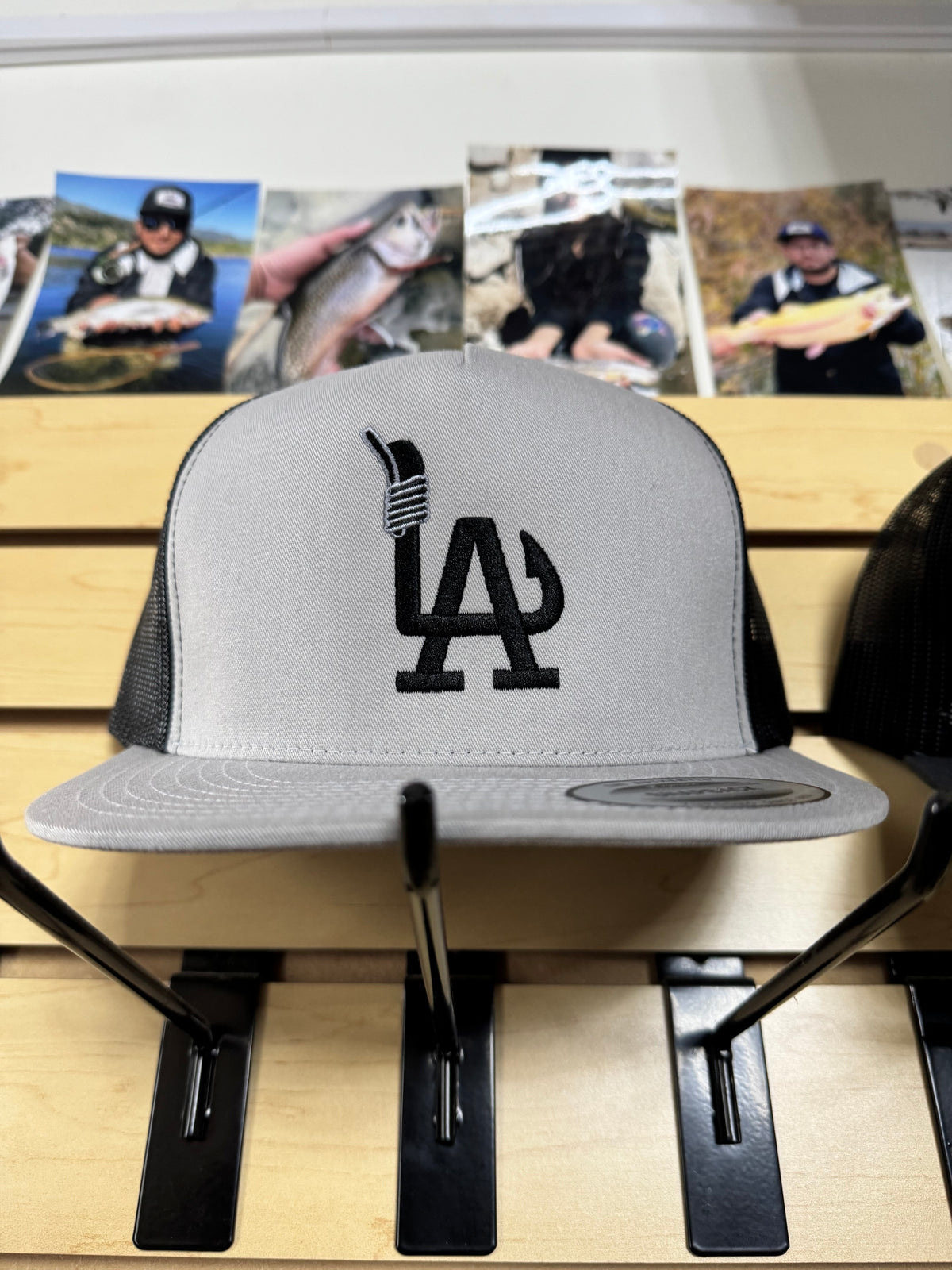 LA Truckers Black mesh/Silver