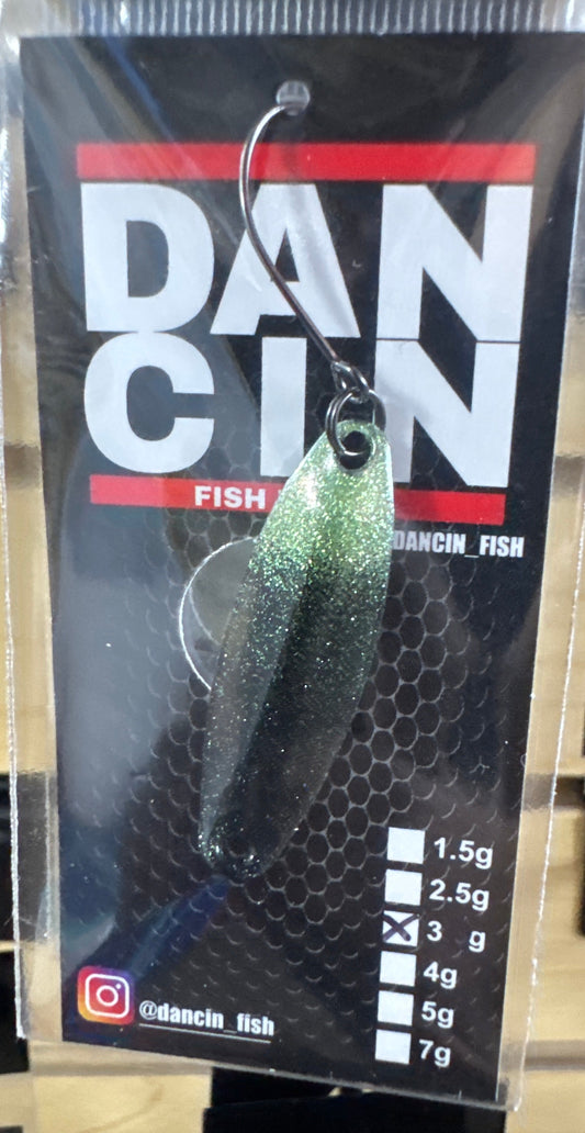 Dancin Spoons Dark Green/Light Green 3 gram