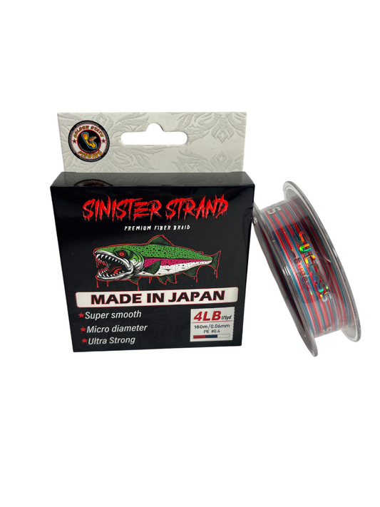 GSF Sinister Strand Braid 4LB  / Captain America