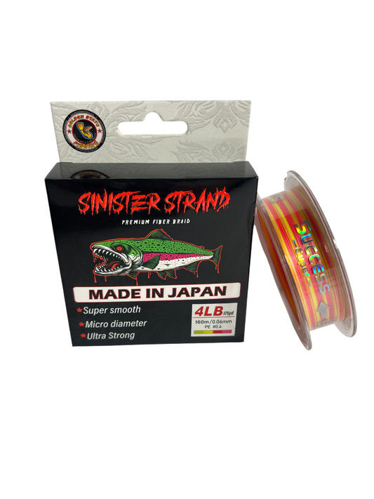 GSF Sinister Strand Braid 4LB / Sherbet
