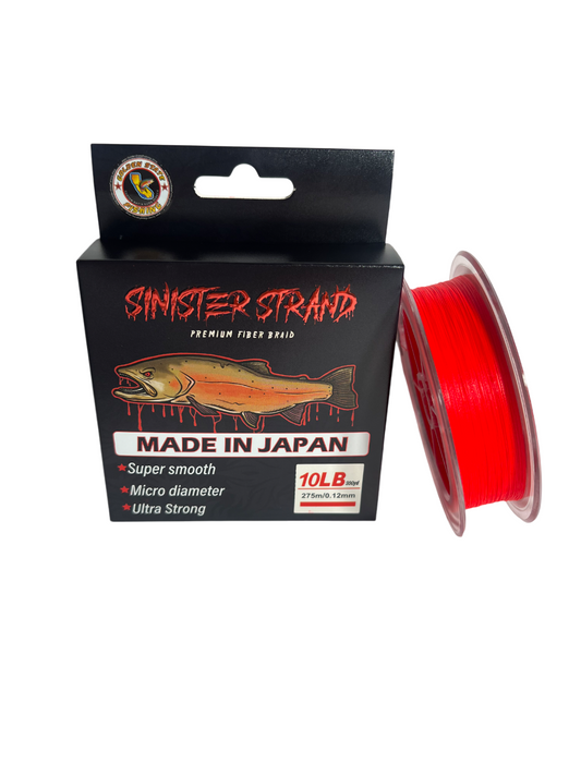 GSF Sinister Strand Braid 10LB / Orange
