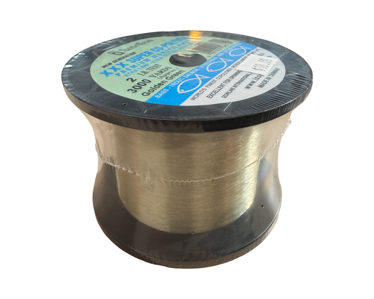 Izorline xxx Golden Green 2 lb test 3000 yards