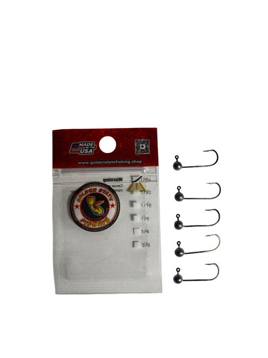 1/64oz Ball Head Hooks GSF