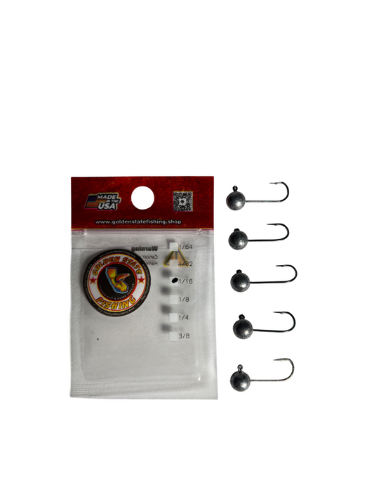 1/16oz Premium Ball Head Hooks GSF