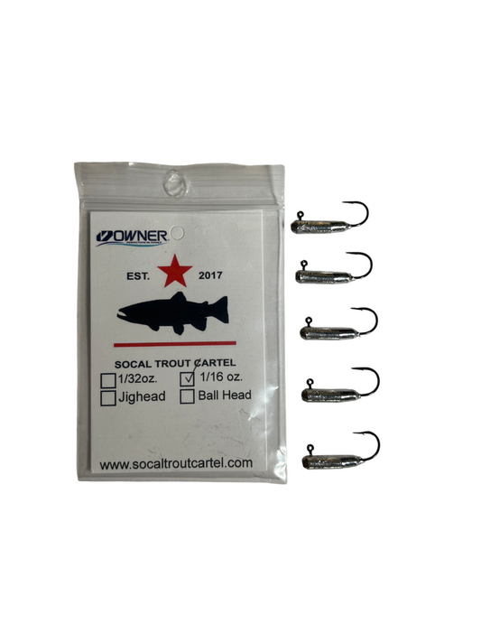 SCTC 1/16oz Jigheads